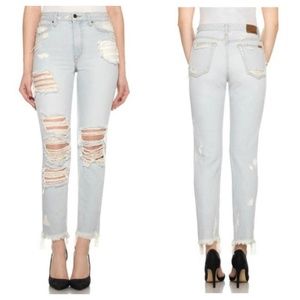 New Joe's The Debbie High Rise Straight Ankle Jean